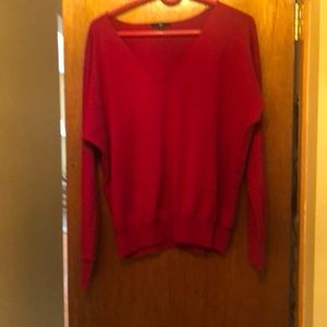 Gap Lightweight red dolman sleeve